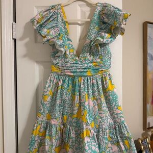 Hutch Raffia Mini Dress